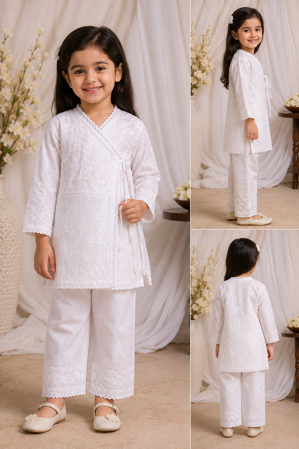 White Ruhaani co-ord