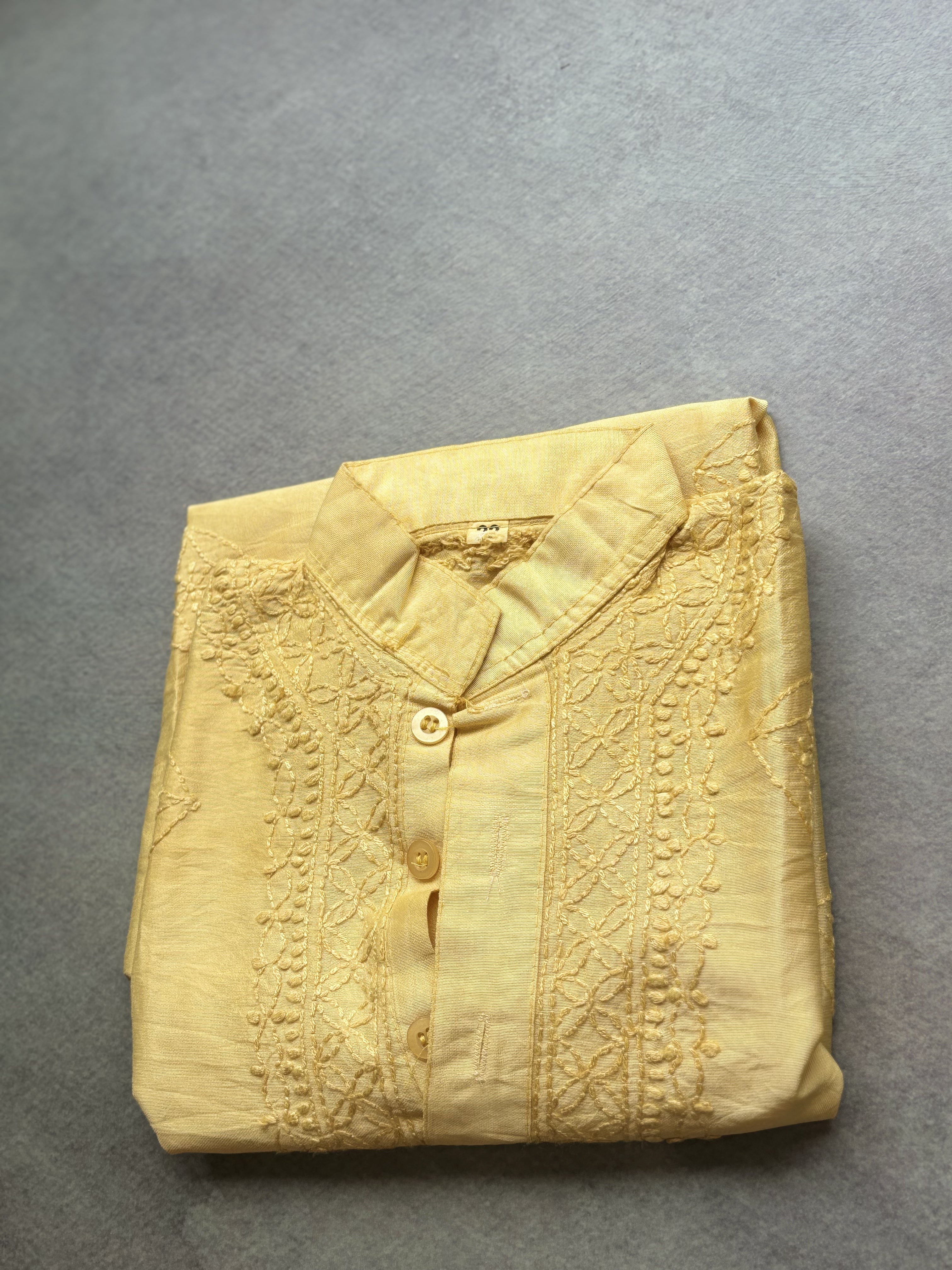 Ayaan Hand embroidered chikankari kurta Boys