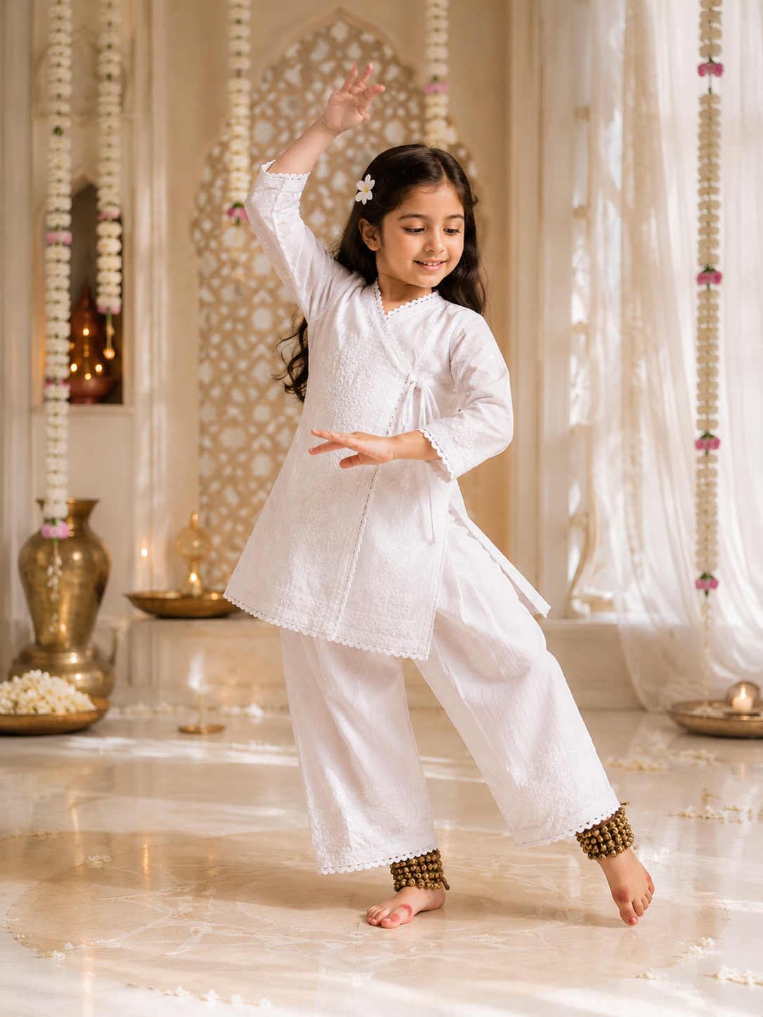 White Ruhaani co-ord